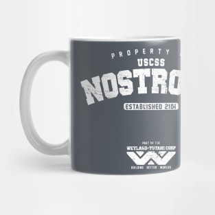 Property of USCSS Nostromo (worn look) Mug